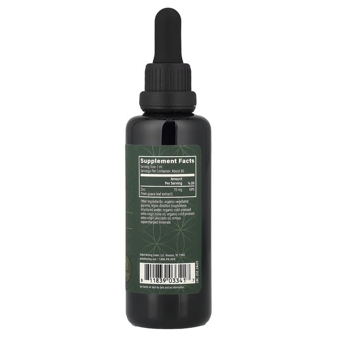 Global Healing, Microsomal® Zink, 59,2 ml (2 fl oz)