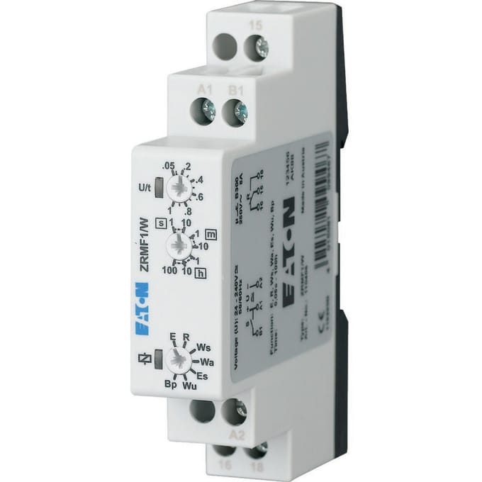 Eaton 110406 ZRMF1/W Tijdrelais Multifunctioneel 1 stuk(s) 1x wisselcontact