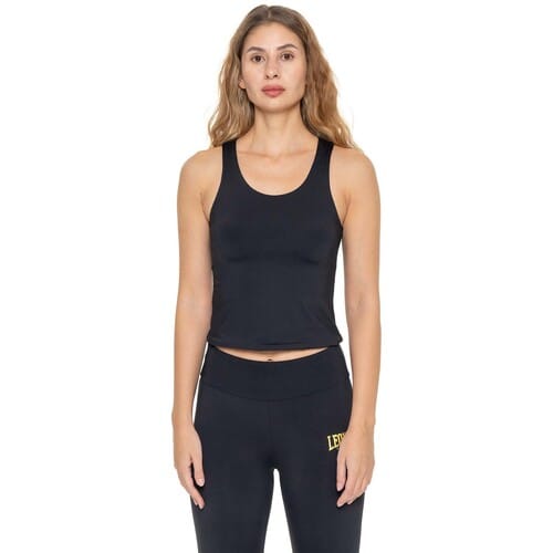 Top Leone 1947 Woman Short Tank Active Gold