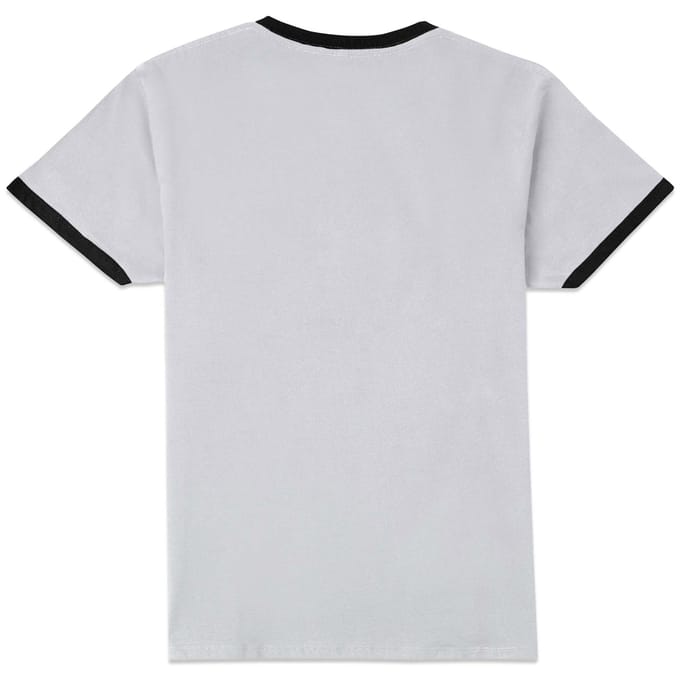 Thundercats Retro Logo Unisex Ringer T-Shirt - White/Black - L