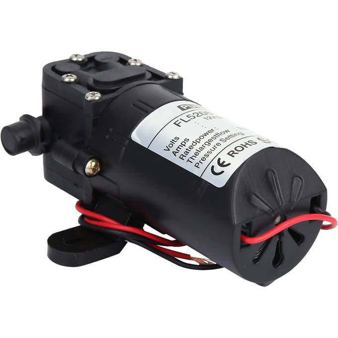 36W Dubbele Rechte Buis Landbouw Elektrische Membraan Waterpomp Accessoire DC12V