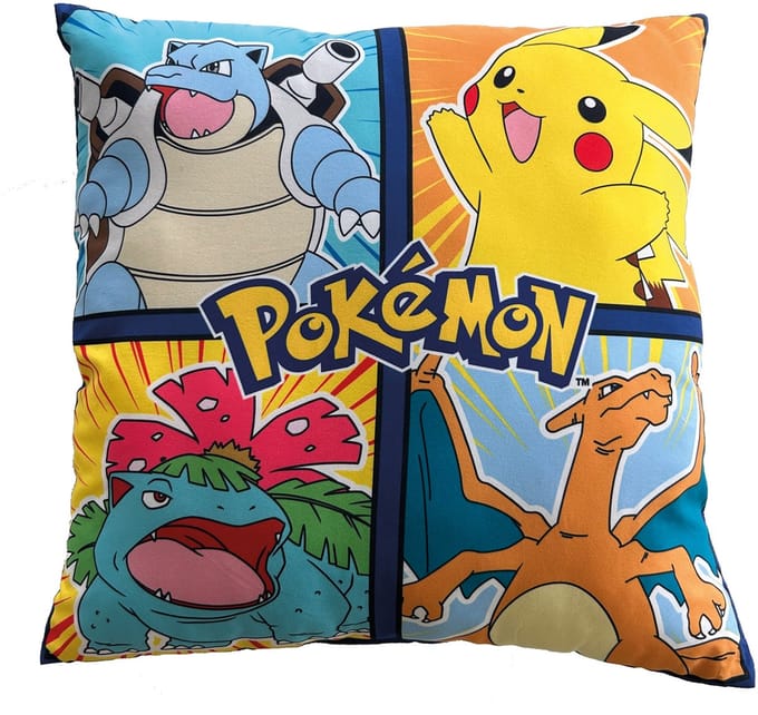 Pokémon Sierkussen Friends - 40 x 40 cm - Dubbelzijdig - Polyester