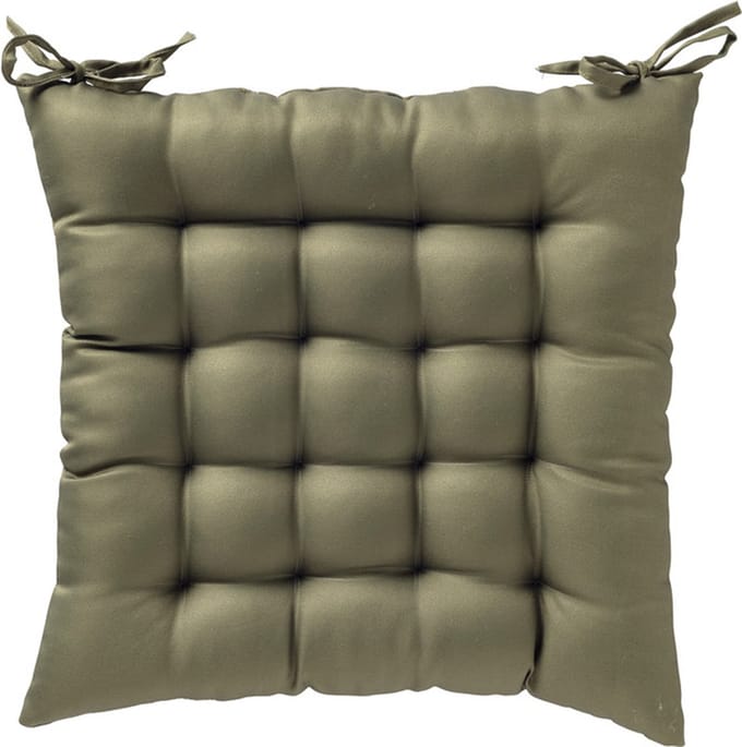 SONNY - stoelkussen 40x40 cm - outdoor matraskussen - Olive Branch - groen