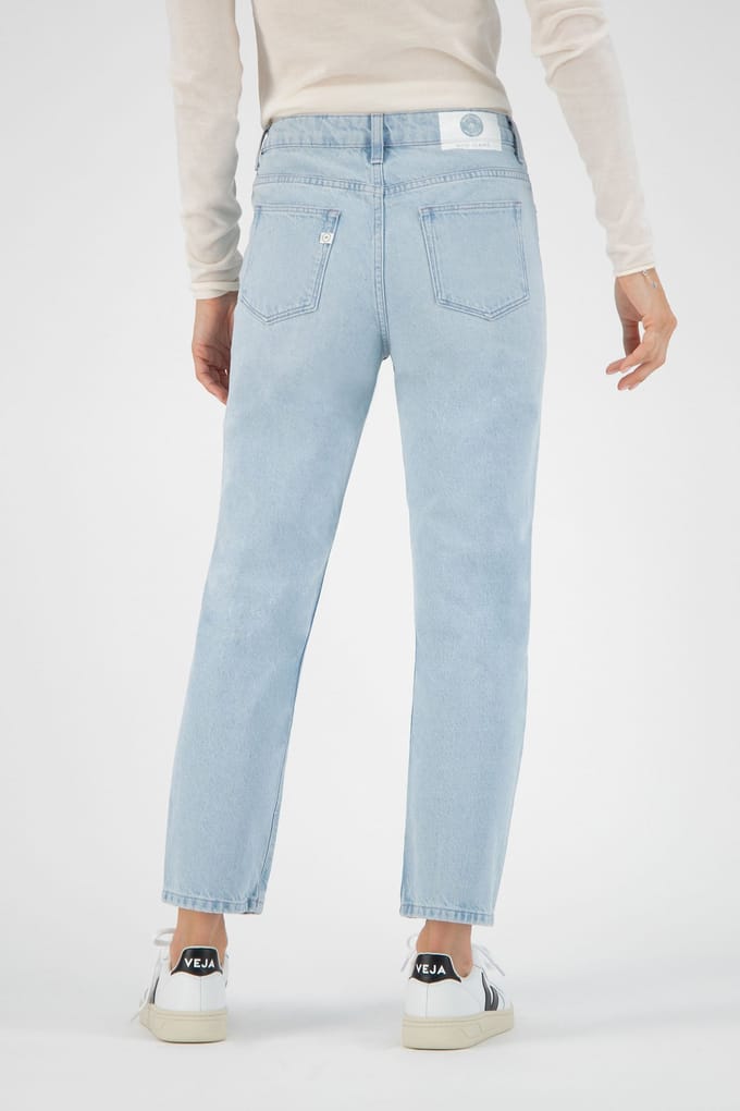 Mud Jeans Cropped Mimi - Sun Stone Sun Stone Größe: W32 | Straight Jeans Outlet | Damen