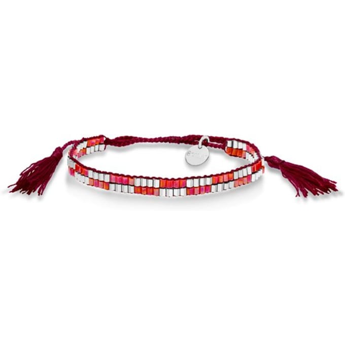 Scmyk armband BG-267 J Rainbow Slush zilverkleurig
