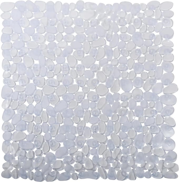 Douchemat Badmat - Antislip Mat - Veilig Douchen - Met Zuignappen - 53 x 53 cm - Transparant