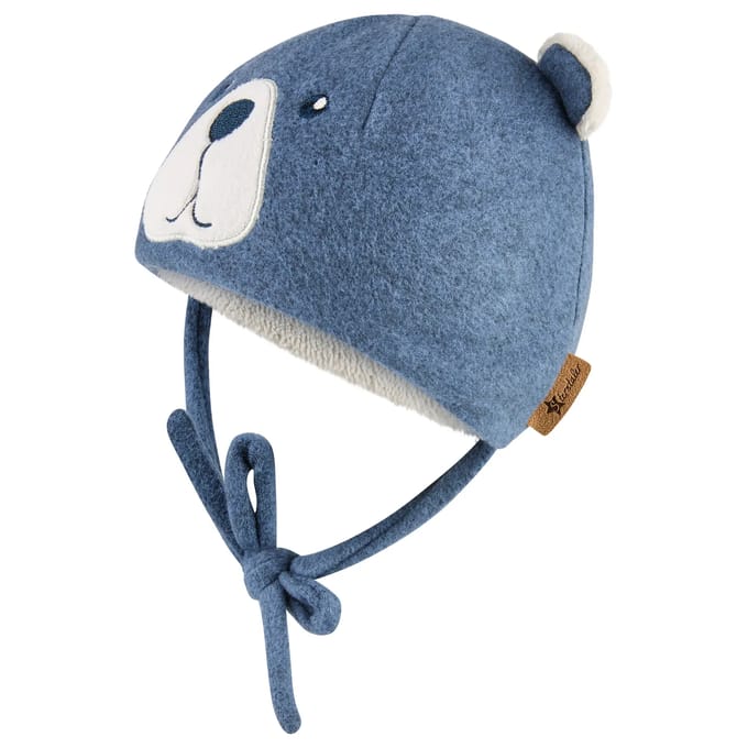 Muts met beren gezicht patroon voor baby jongen Sterntaler
