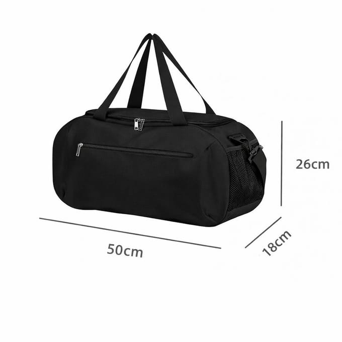 Reistas - weekendtas-sporttas - zwart tas