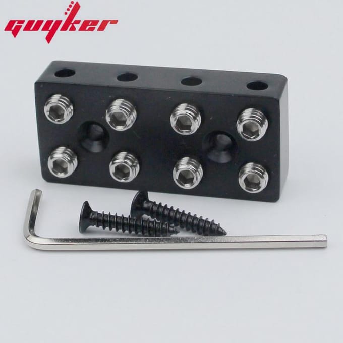 Guyker 45-snarige Headless Basbrug Snaarslot gray