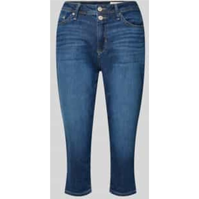 Slim fit caprijeans van katoenmix model 'BETSY'