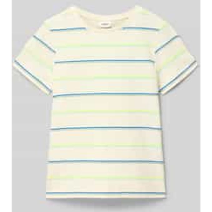 regular fit T-shirt van katoenmix