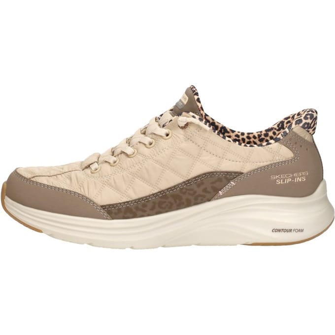 Skechers CONTOUR FOAM-LEOPARD DREAM Dames Instappers - Multi / Bruin