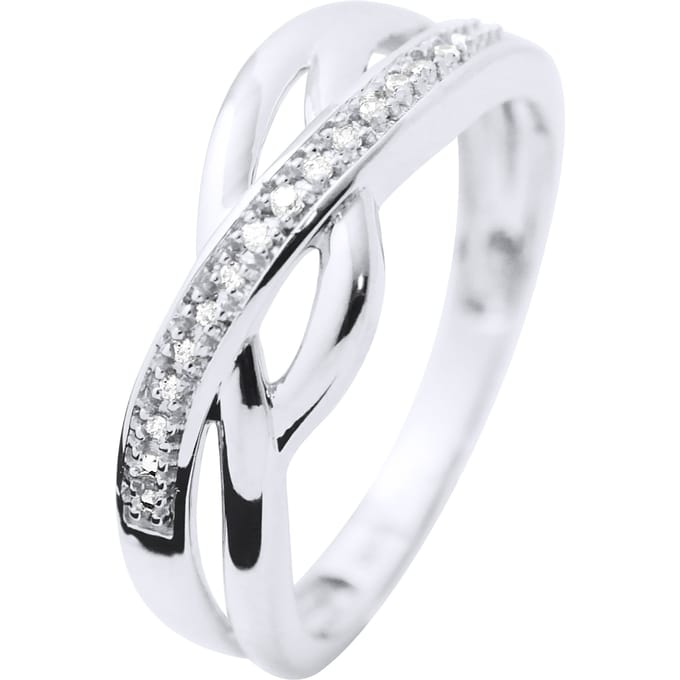 Alliance Diamonds 0.040 Cts White Gold