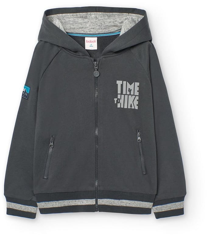 Boboli Fleece Jas Grijs 4 Years Jongens,Meisjes