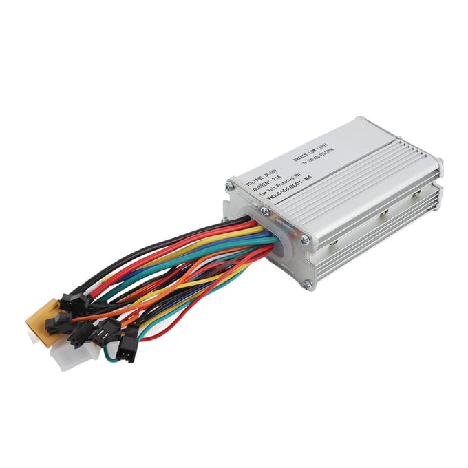 Elektrische Scooter Controller DC 48V 21A Aluminiumlegering Borstelloze Motorcontroller voor M4 Vervanging white