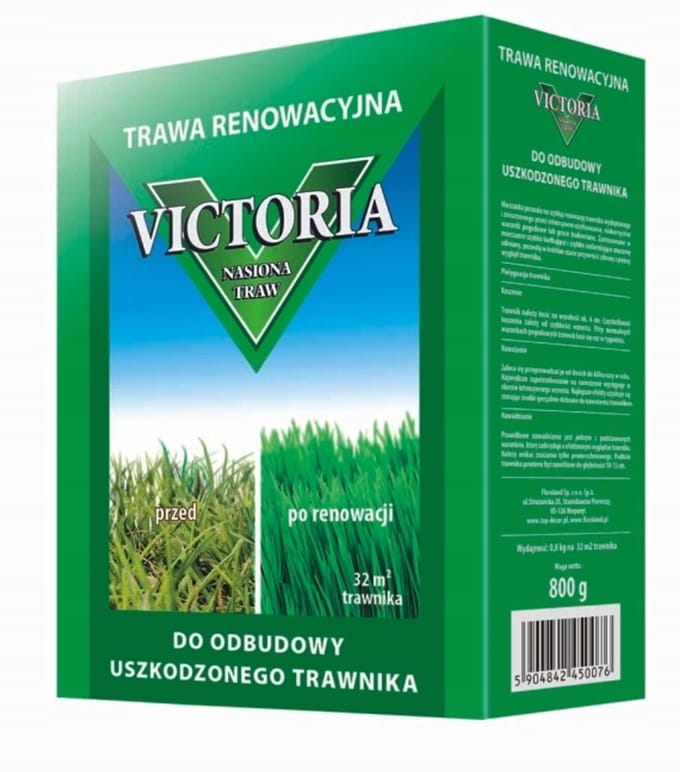 Gras zaden Victoria voor gazonherstel 0.8kg