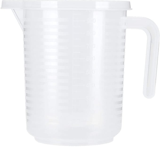 Dailygoody - Plastic Maatbeker 1000 ml - Keuken Accessoire