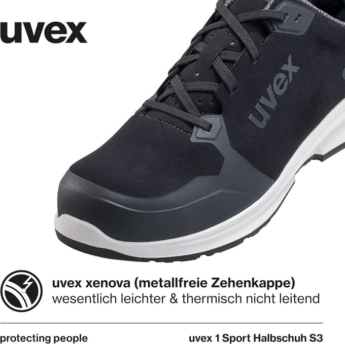 S3 werkschoenen S3 - lichtgewicht en antislip - zwart - maat 48