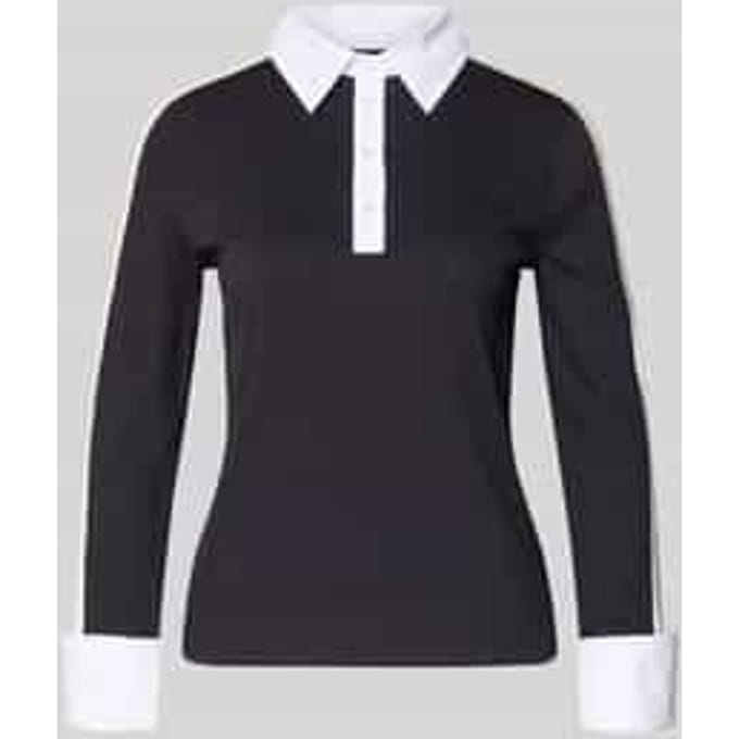 Poloshirt met korte knoopsluiting