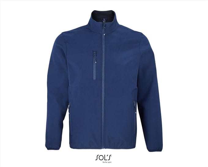 SOL'S Men´s Falcon Zipped Softshell Jacket L03827 - Abyss Blue - M