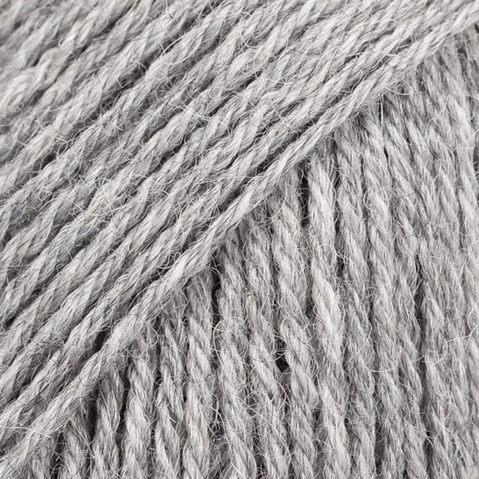 DROPS Nord Mix - 04 lichtgrijs - Wol Garen