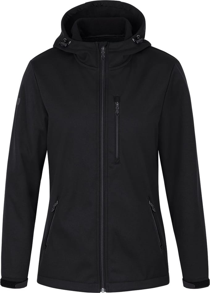Jako Premium Softshelljas Dames - Zwart | Maat: 34