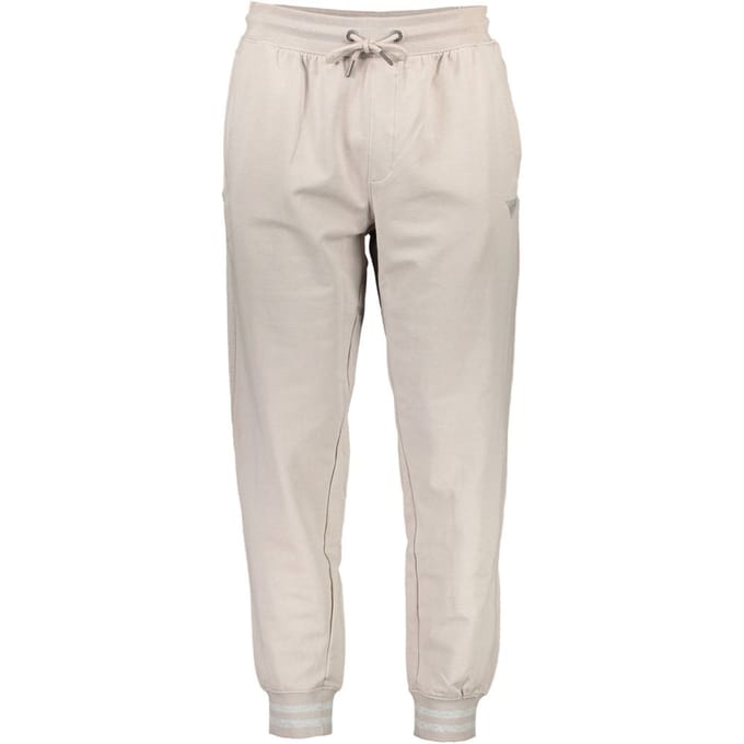 Guess Jeans Beige Katoenen Heren Trainingsbroek
