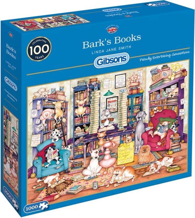 Bark's Books Puzzel (1000 stukjes)