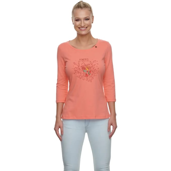 Dames-T-shirt met lange mouwen Ragwear Lorah Remake
