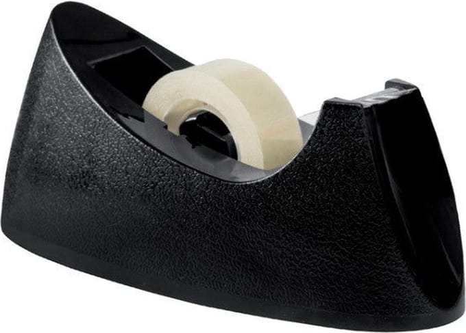 Plakbandhouder quantore 33m zwart | 24 stuks