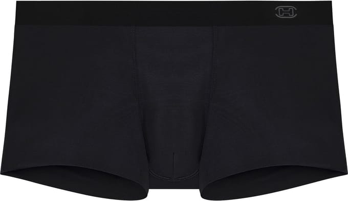 HOM Modal clean cut comfort boxer briefs (1-pack) - heren boxer - zwart
