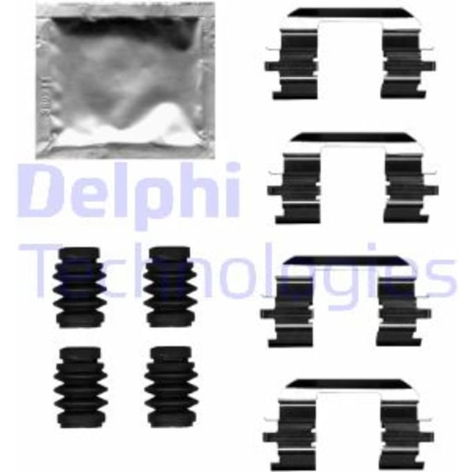Toebehorenset, schijfremblok DELPHI LX0686
