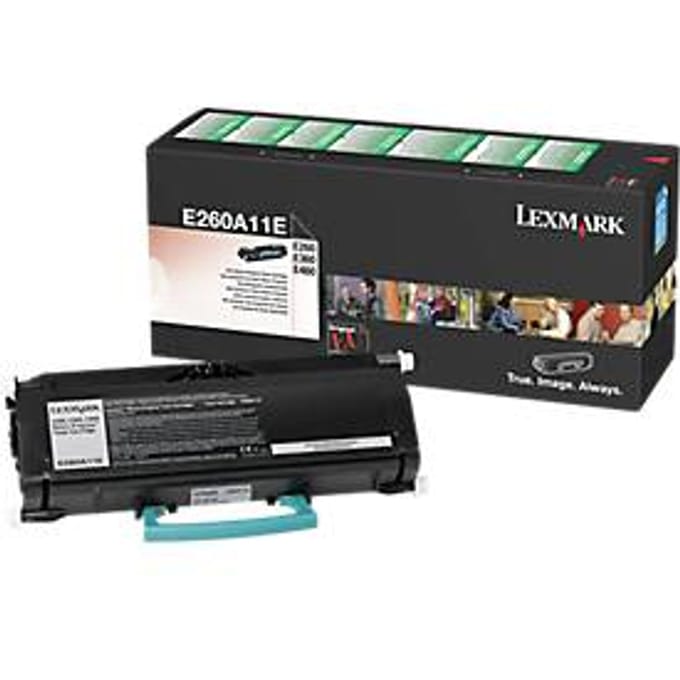 Lexmark E260A11E toner cartridge zwart (origineel)