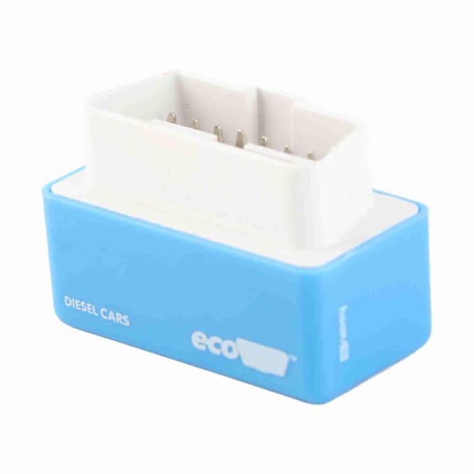 Boîtier de Tuning Puce Complète NitroOBD2 pour Voitures Diesel Voitures Essence bleu