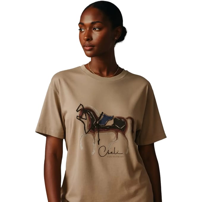 T-shirt dames Cieli Equestrian The Iyanda Full Horse