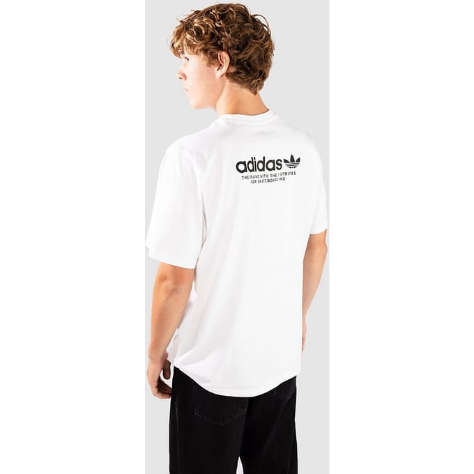 adidas Skateboarding 4.0 Logo T-Shirt wit