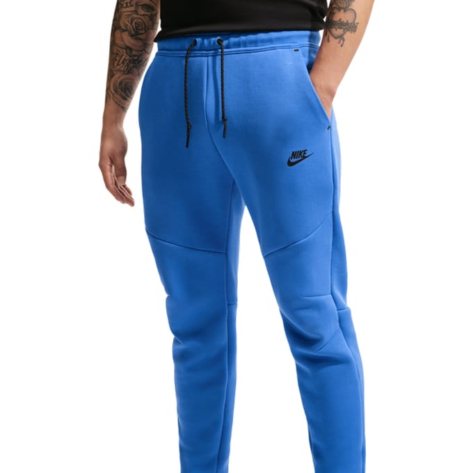 Nike Tech Fleece Broeken Heren - Blauw - Maat S