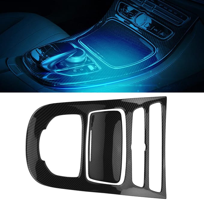 Decoratieve sierlijst voor middenconsole schakelpaneel voor Mercedes-Benz E-klasse W213 1618 gray