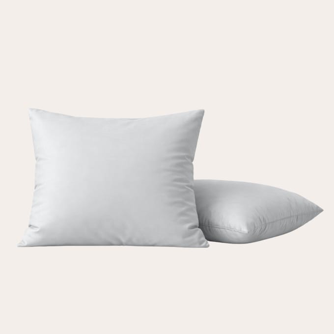 HappyBed Kussenslopen Grey 60x70 cm - Kussensloop set 2 stuks - 100% Microvezel - Ultieme slaapcomfort