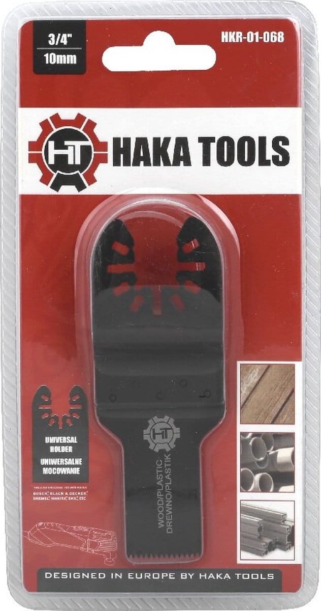 Haka Tools Zaagblad 3/4 / 20mm hout, metaal, kunststof