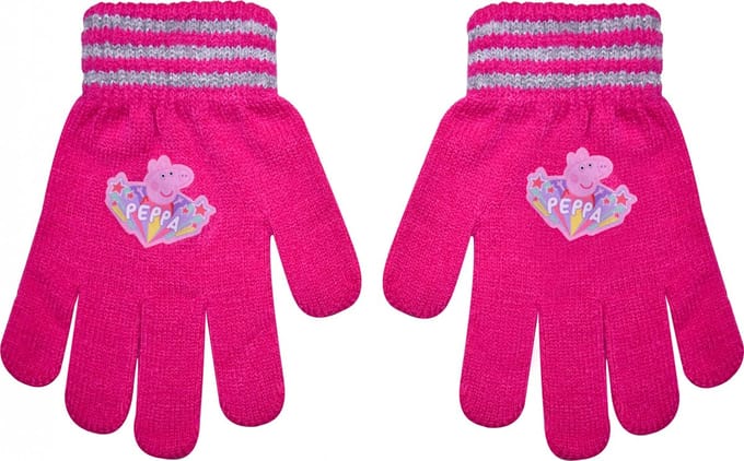 Nickelodeon Handschoenen Peppa Pig Meisjes Acryl Roze One-size