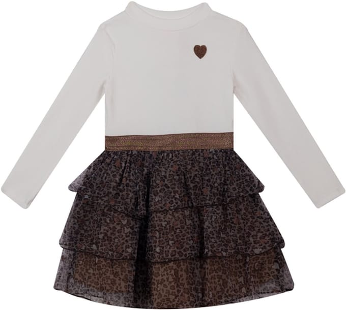 Someone AIDA-SG-52-E Meisjes Jurk - ECRU