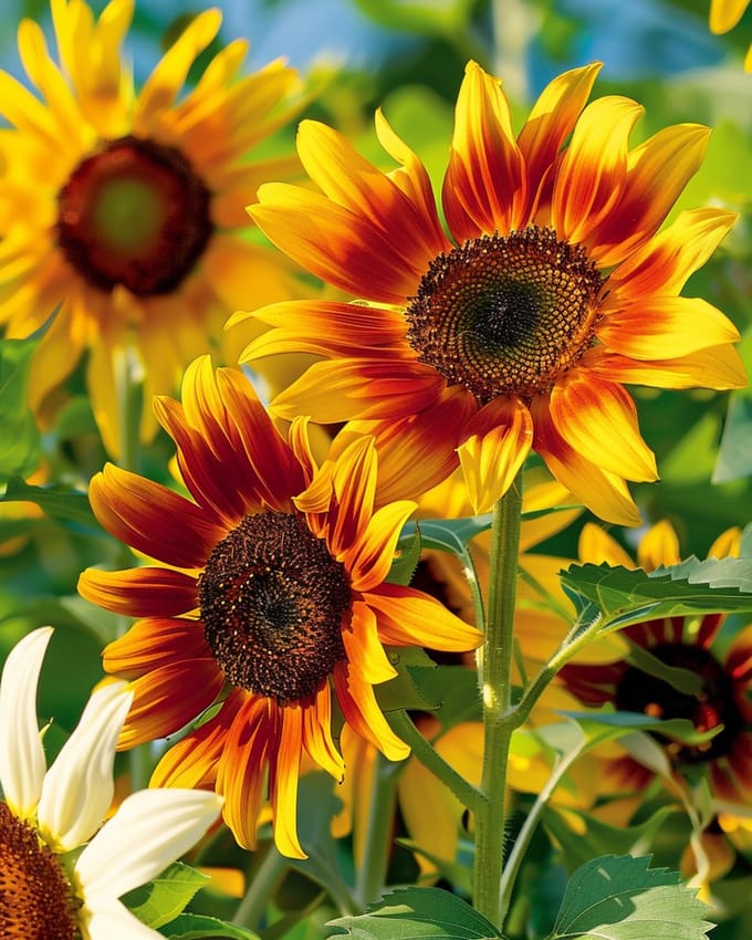 Zonnebloem Esther Zaden Helianthus Debilis Eenjarig