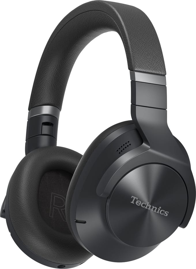 Technics EAH-A800 Headset Bedraad en draadloos Hoofdband Oproepen/muziek USB Type-C Bluetooth Zwart