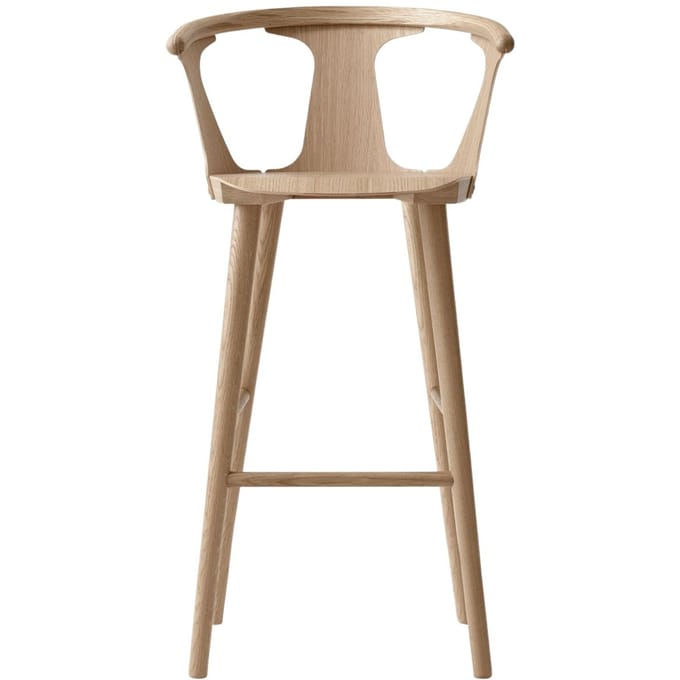 &Tradition In Between Barkruk SK7 & SK9 - eiken, wit geolied - 75 cm