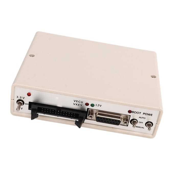 Boîtier d'appareil ECU avec Adaptateurs Complets 3 Interrupteurs J2534 Programmeur ECU Boîtier d'Alimentation pour ECU Openport