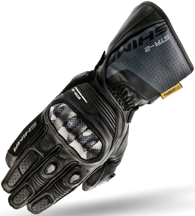 SHIMA STR-2 Zwart Handschoenen - Handschoen