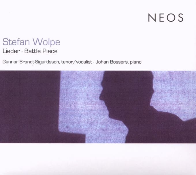 Gunnar Brandt-Sigurdsson & Johan Bossers - Wolpe: Lieder | Battle Piece (CD)