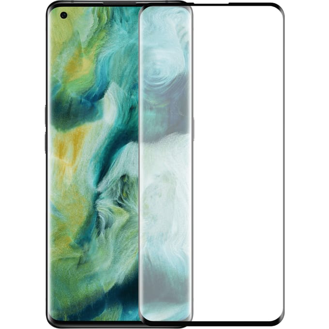 OPPO Find X2 screenprotector gehard glas Edge to Edge