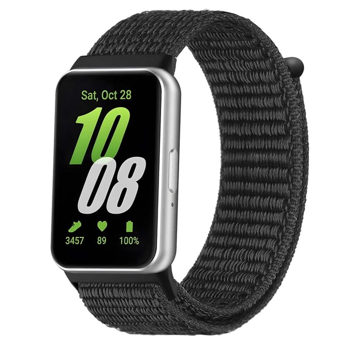 imoshion Nylon bandje voor de Samsung Galaxy Fit 3 - Zwart